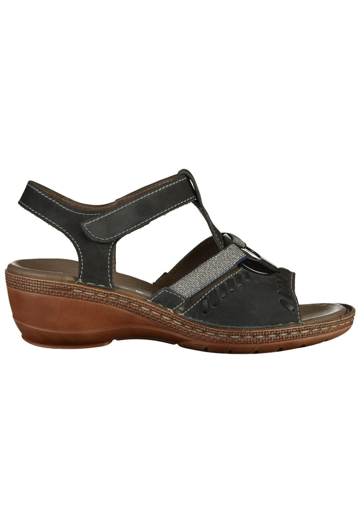 ara Sandalen Leder Dunkelblau - surf4shoes