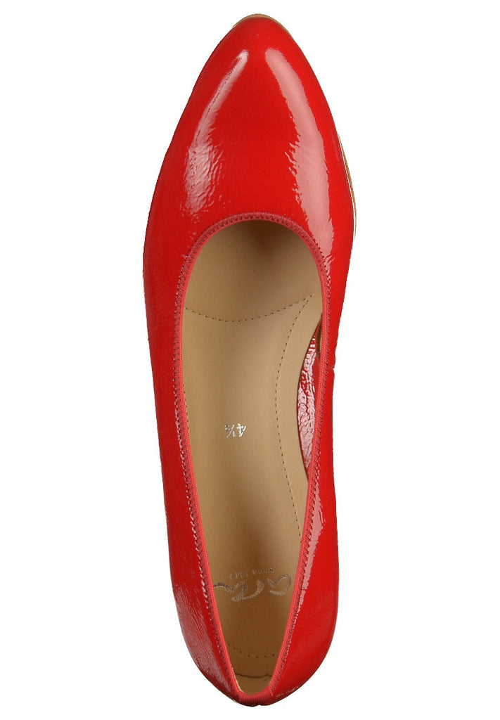 ara Pumps Leder Rot - surf4shoes