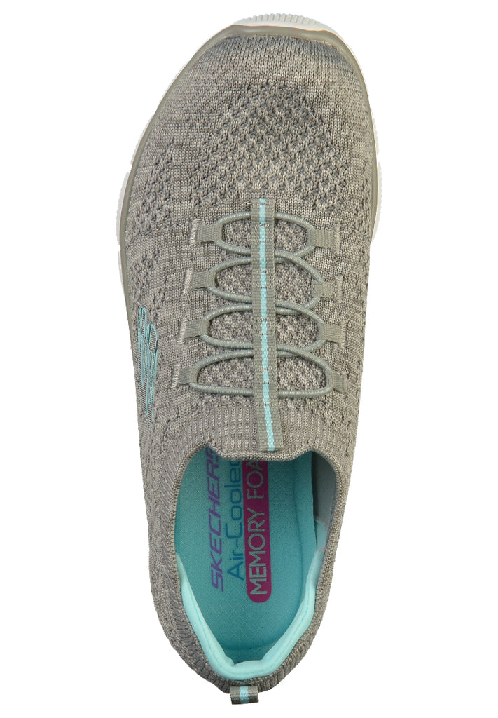 Skechers Sneaker Textil Grau - surf4shoes