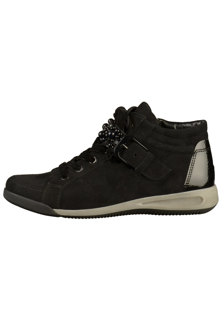 ara Sneaker Leder Schwarz - surf4shoes