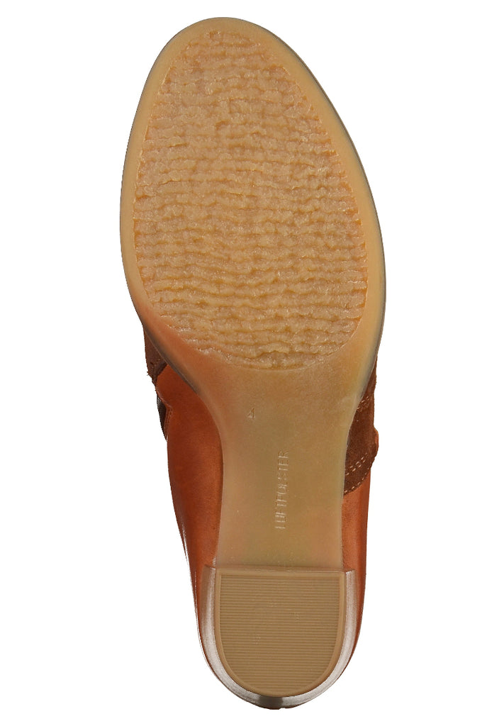 ara Stiefelette Veloursleder Cognac - surf4shoes