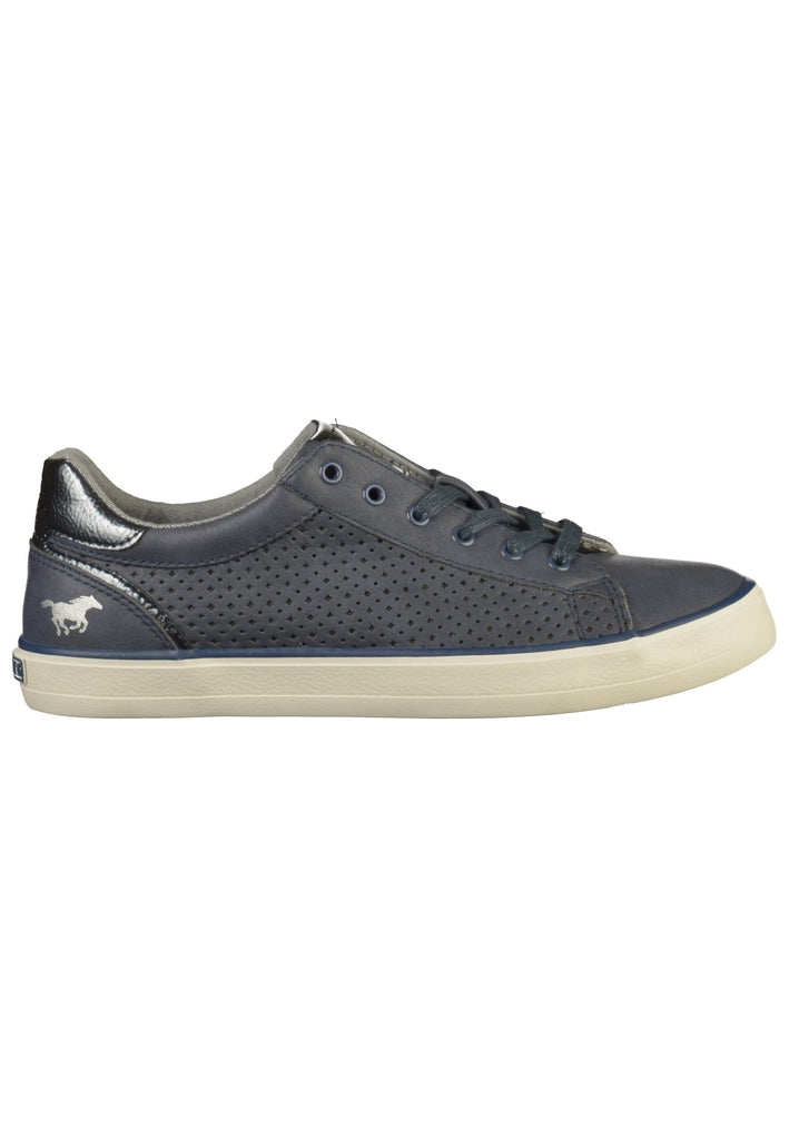 Mustang Sneaker Lederimitat Navy - surf4shoes