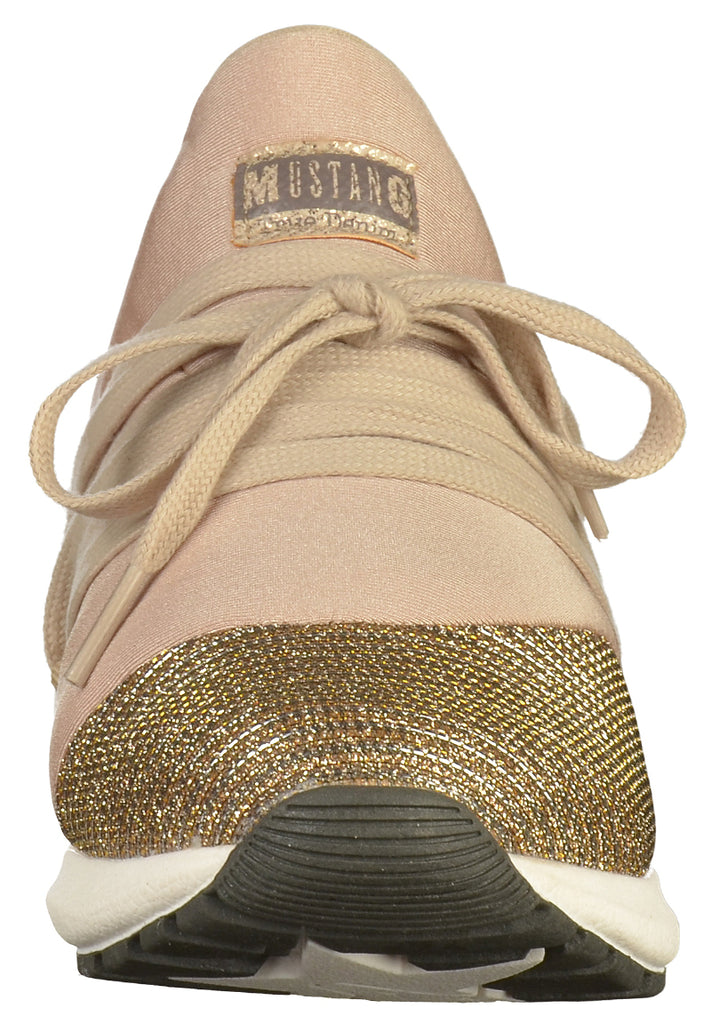 Mustang Sneaker Textil Beige - surf4shoes