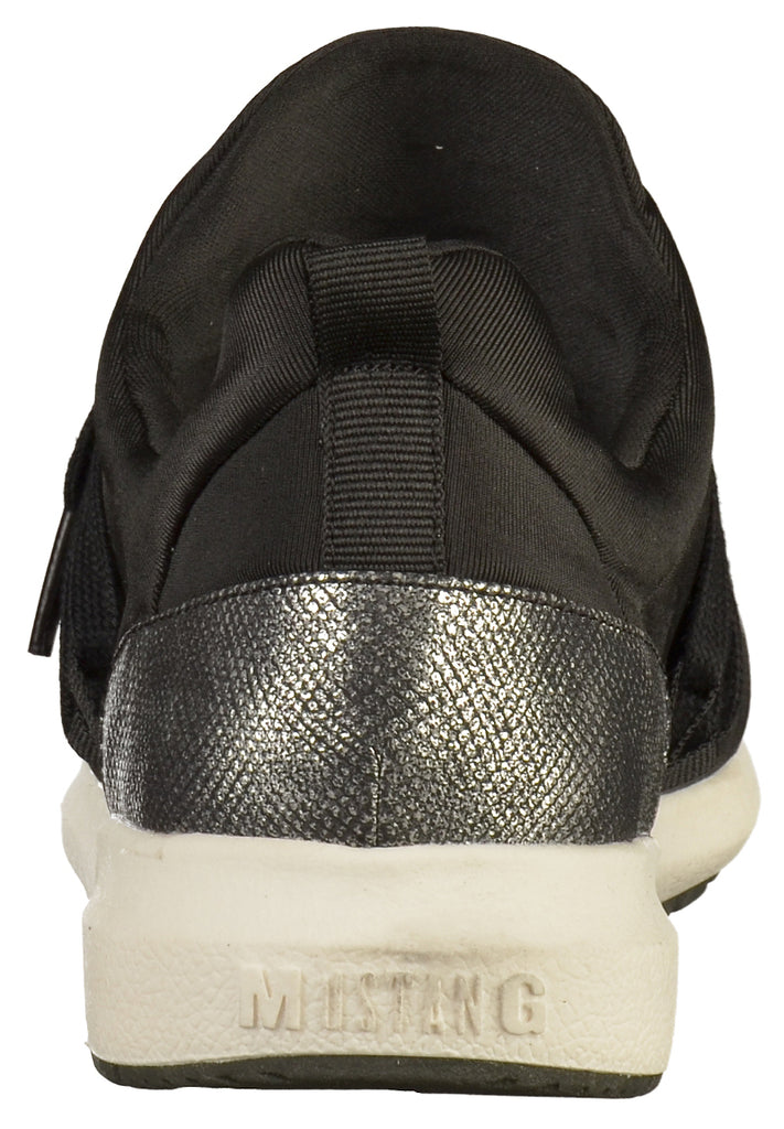 Mustang Sneaker Textil Schwarz - surf4shoes
