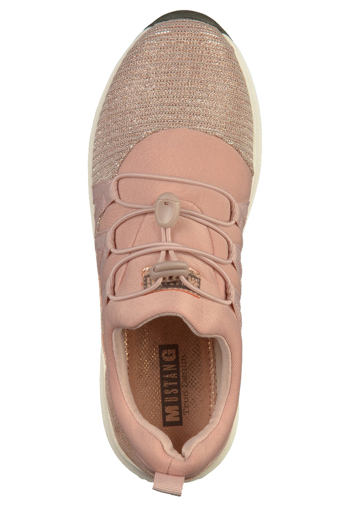 Mustang Sneaker Lederimitat/Textil Rose - surf4shoes