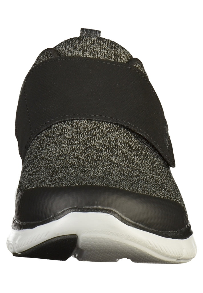 Skechers Sneaker Lederimitat/Textil Schwarz - surf4shoes