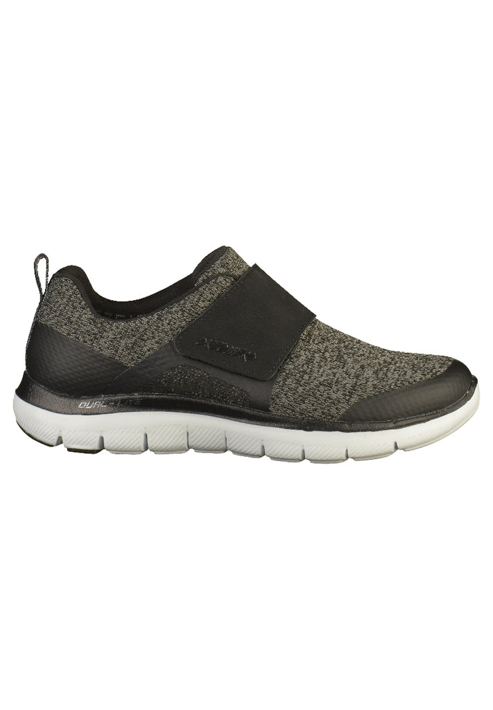 Skechers Sneaker Lederimitat/Textil Schwarz - surf4shoes
