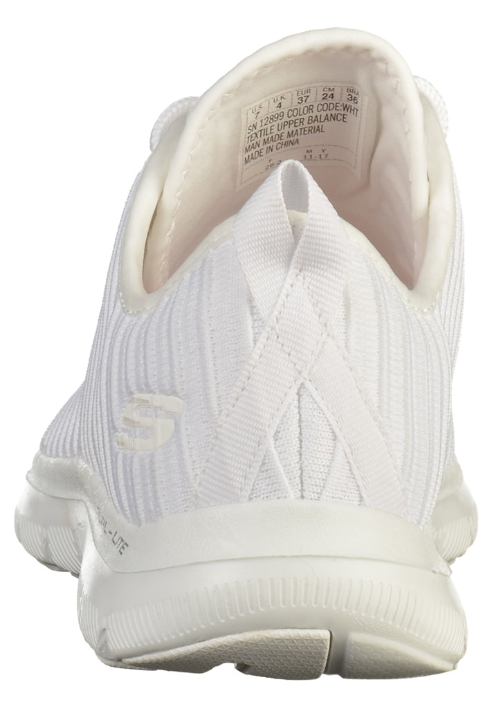 Skechers Sneaker Textil Weiß - surf4shoes