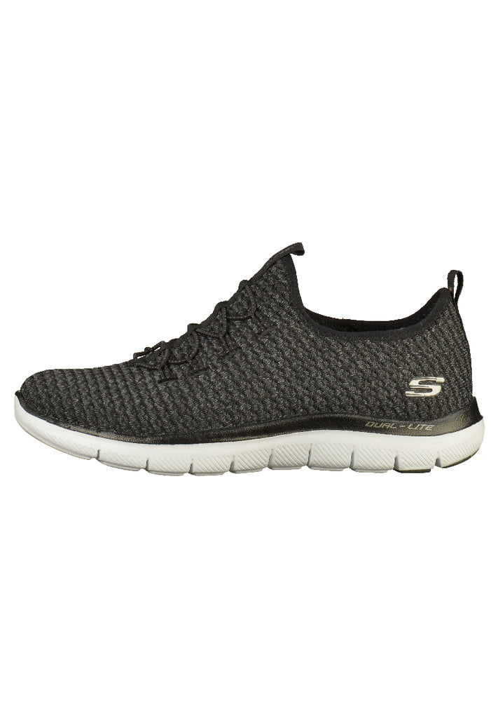 Skechers Sneaker Textil Schwarz - surf4shoes