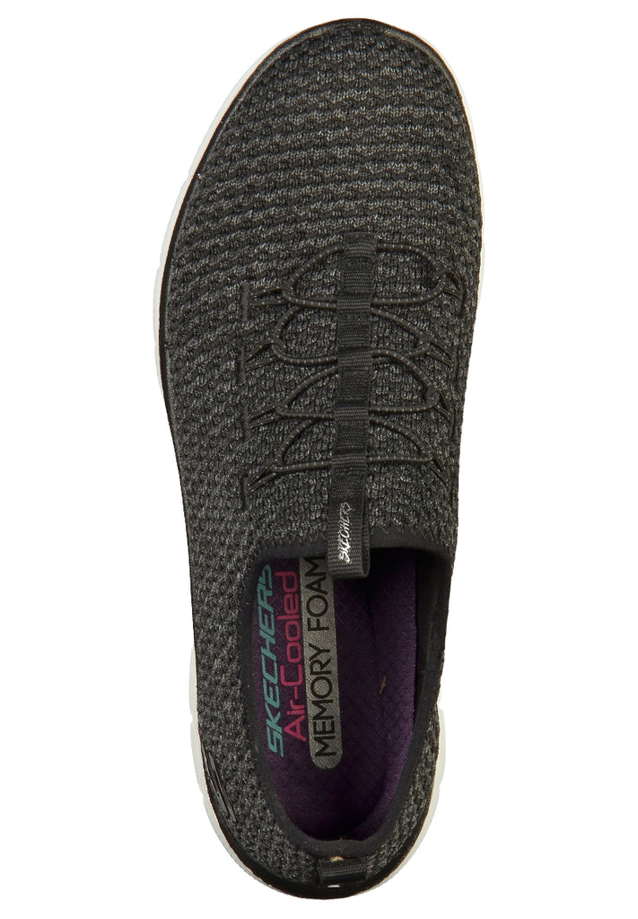 Skechers Sneaker Textil Schwarz - surf4shoes