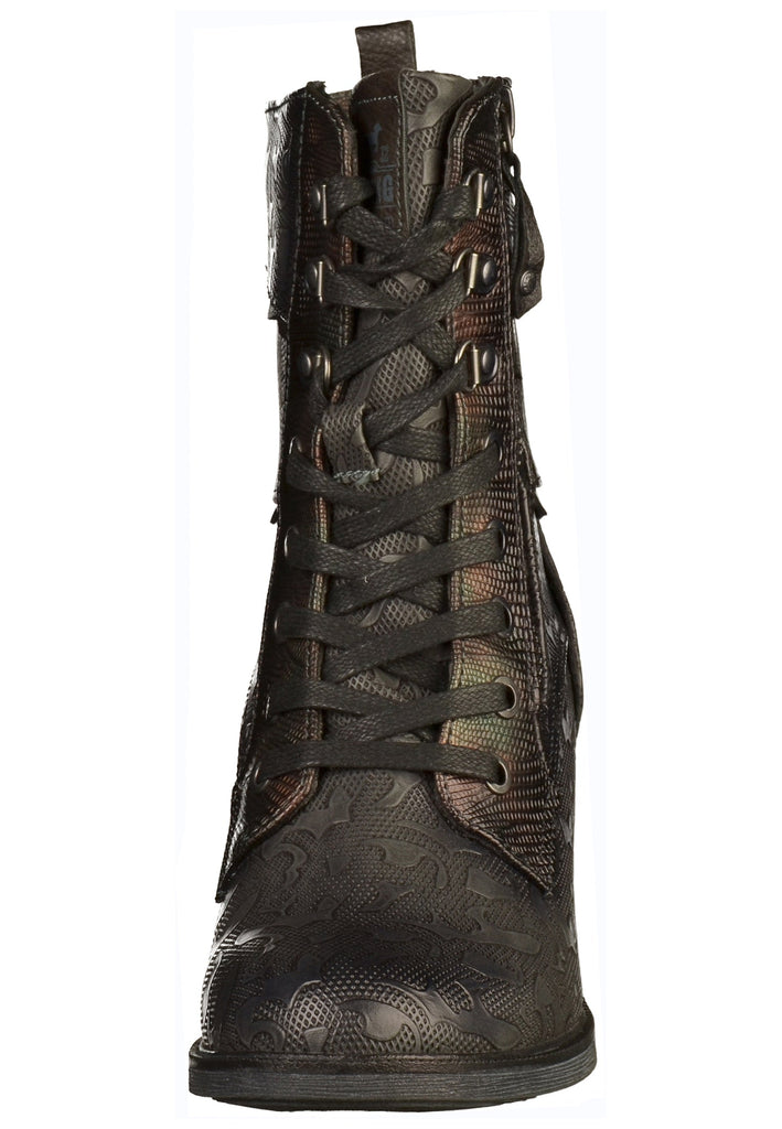 Mustang Stiefelette Lederimitat Navy - surf4shoes