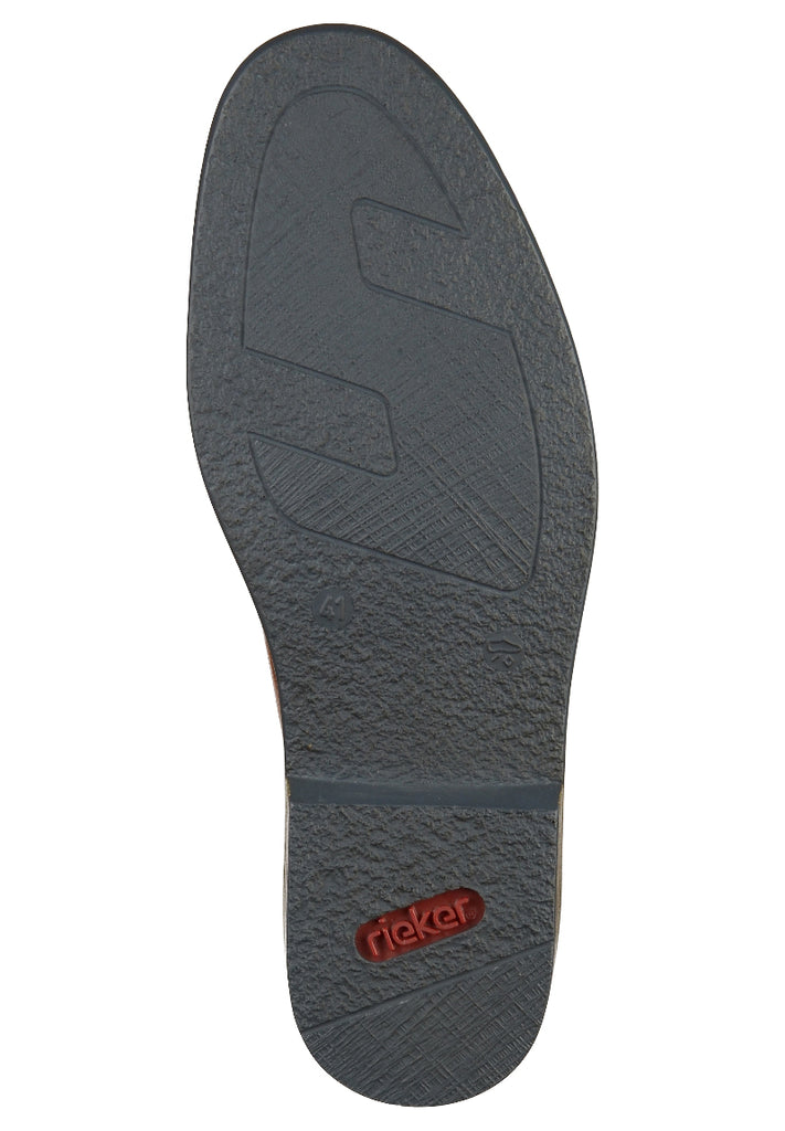 Rieker Businessschuhe Lederimitat Braun - surf4shoes