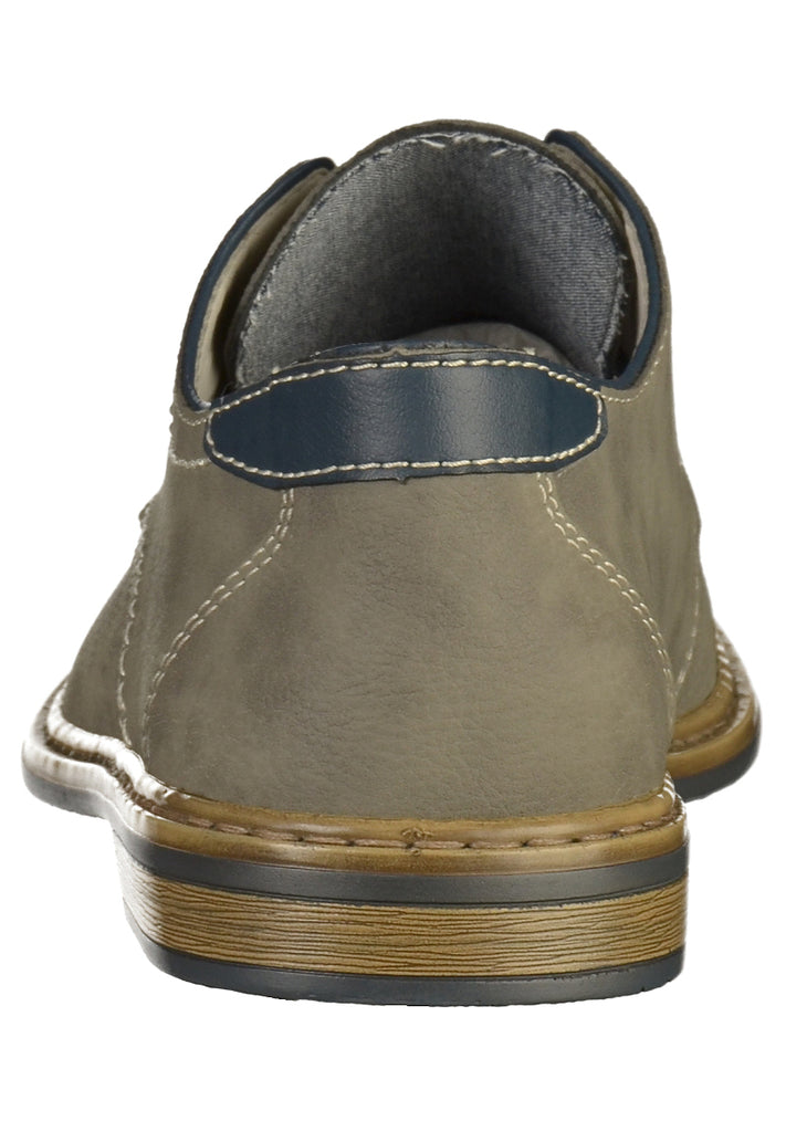Rieker Halbschuhe Lederimitat Grau - surf4shoes