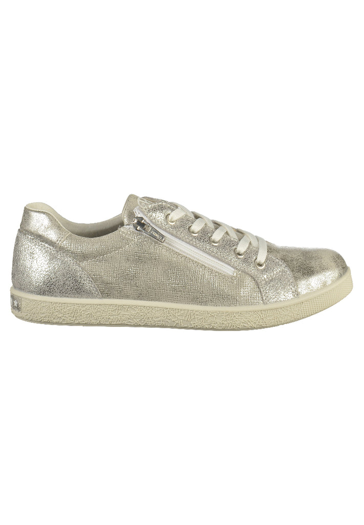 Primigi Sneaker Leder Silber - surf4shoes