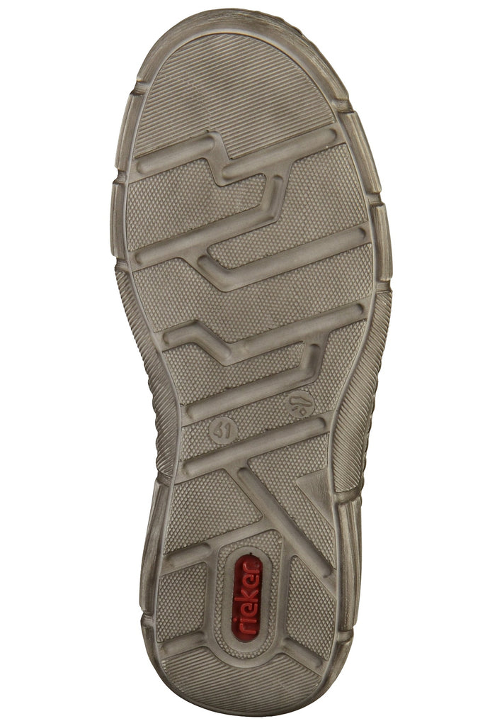 Rieker Sneaker Lederimitat Grau - surf4shoes