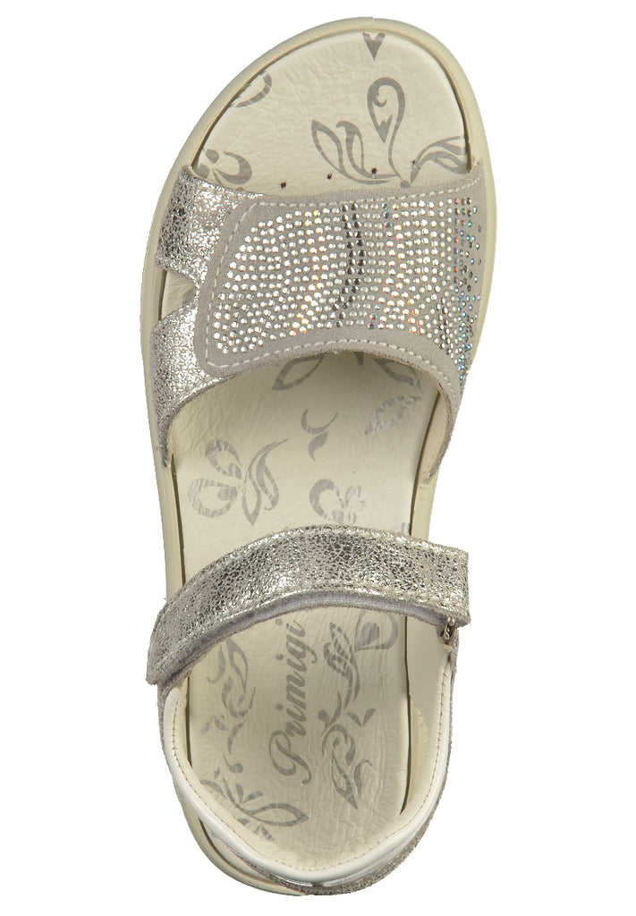 Primigi Sandalen Leder Silber - surf4shoes