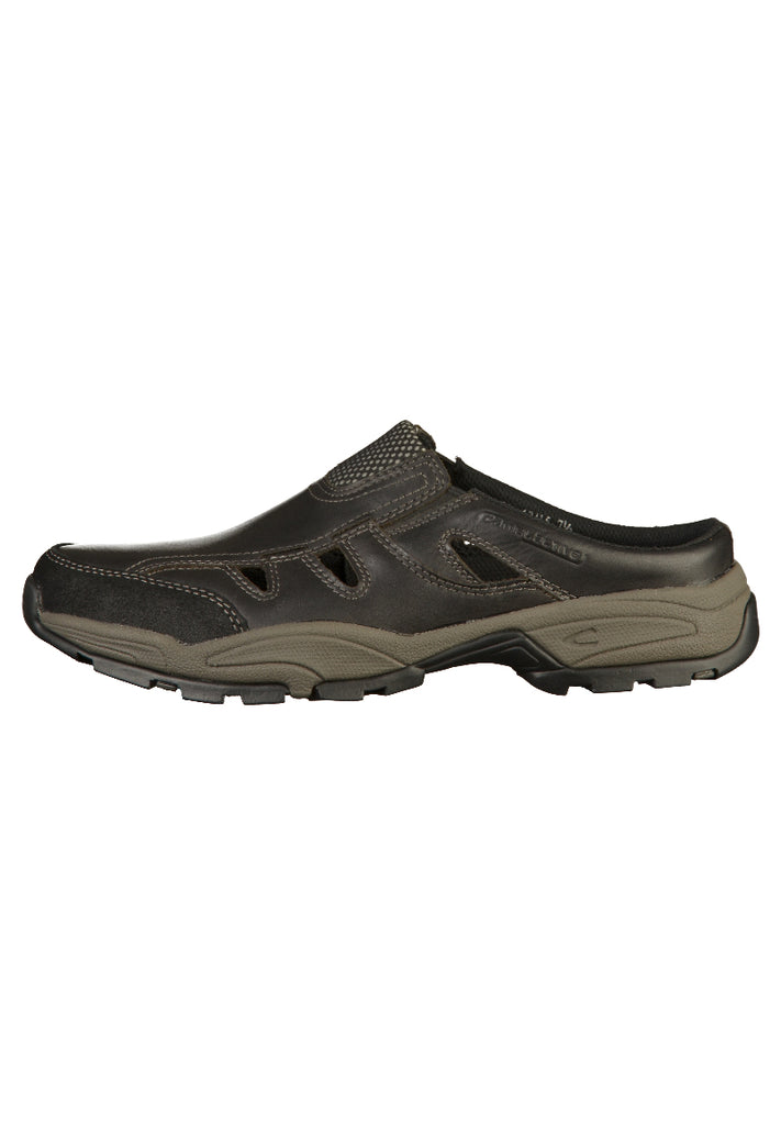 camel active Clogs Leder Schwarz - surf4shoes