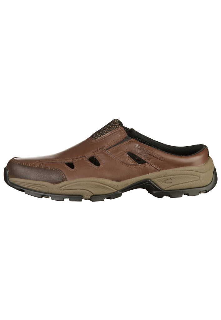 camel active Clogs Leder Mocca - surf4shoes