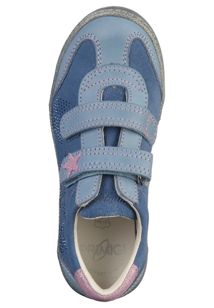 Primigi Halbschuhe Leder Blau - surf4shoes