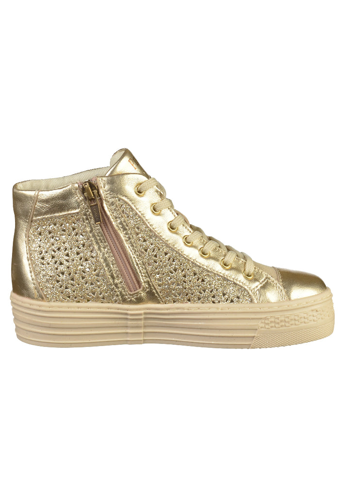 Primigi Sneaker Leder Gold - surf4shoes