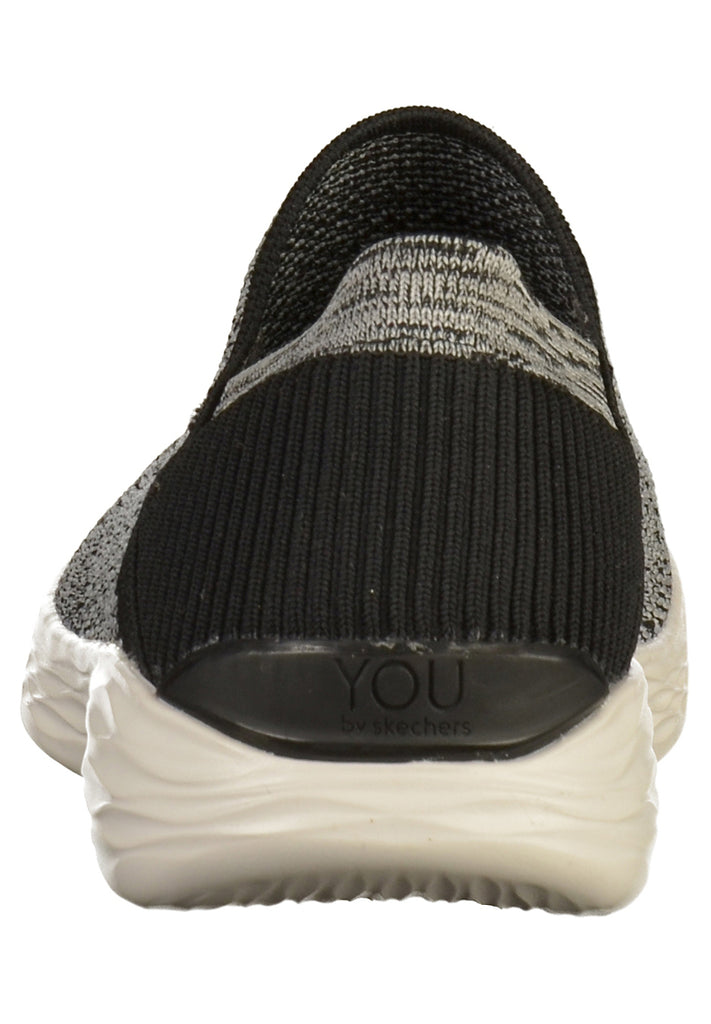 Skechers Slipper Textil Schwarz/Weiß - surf4shoes