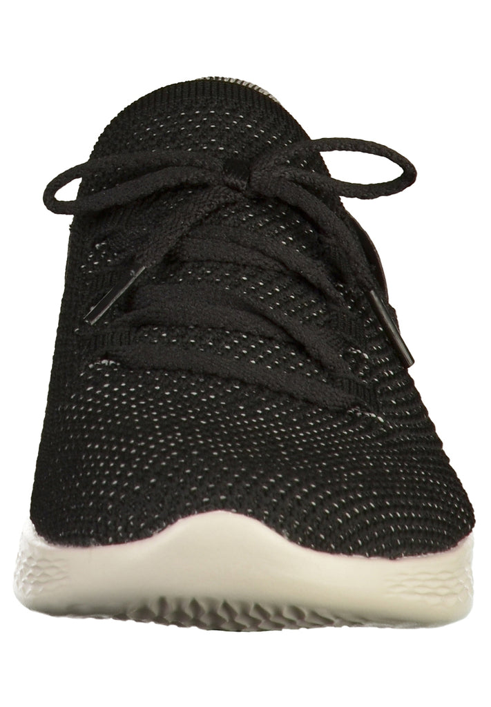 Skechers Sneaker Textil Schwarz/Weiß - surf4shoes