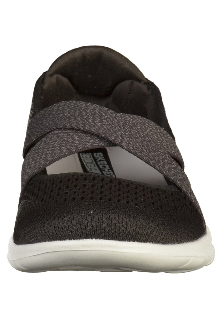 Skechers Slipper Mesh Schwarz - surf4shoes