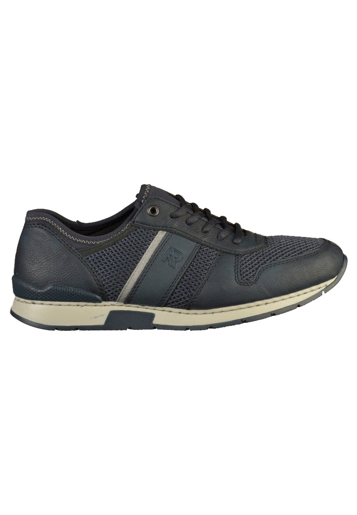 Rieker Sneaker Lederimitat/Textil Blau - surf4shoes