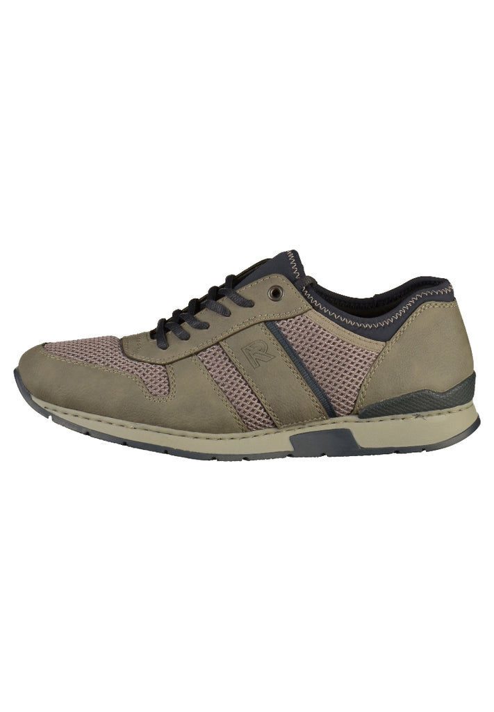 Rieker Sneaker Lederimitat/Textil Grau - surf4shoes