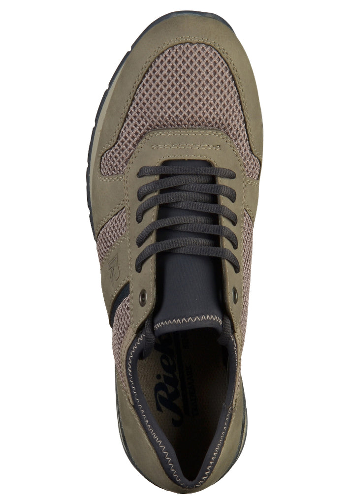 Rieker Sneaker Lederimitat/Textil Grau - surf4shoes