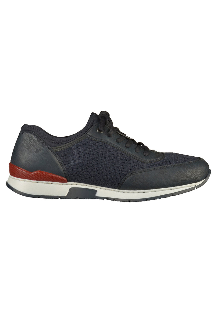 Rieker Sneaker Lederimitat Dunkelblau - surf4shoes