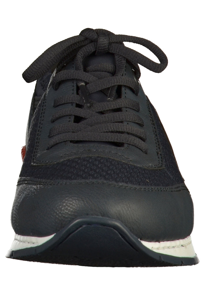 Rieker Sneaker Lederimitat Dunkelblau - surf4shoes