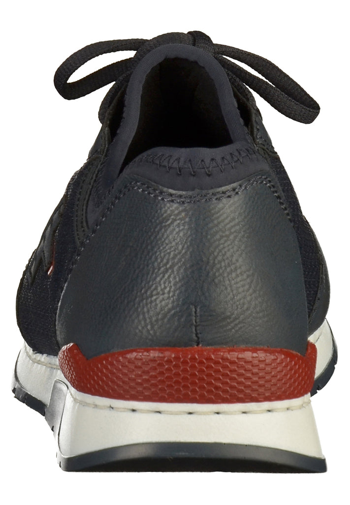 Rieker Sneaker Lederimitat Dunkelblau - surf4shoes