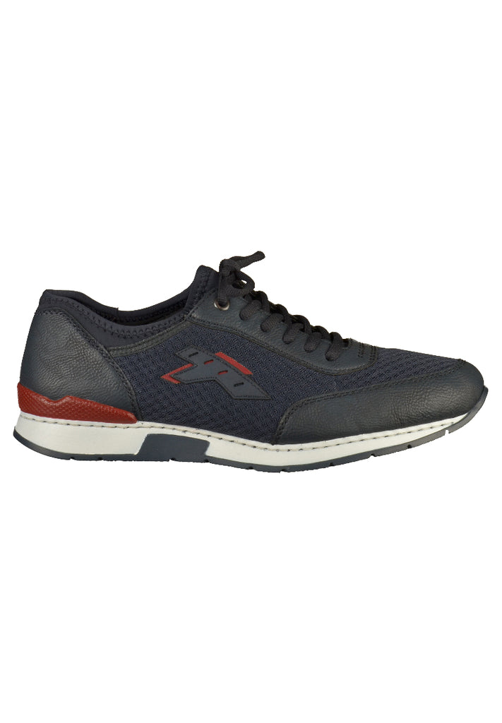 Rieker Sneaker Lederimitat Dunkelblau - surf4shoes