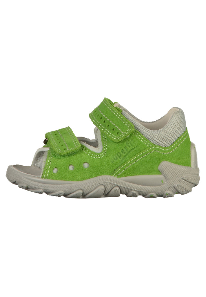 Superfit Sandalen Leder/Textil Grün - surf4shoes