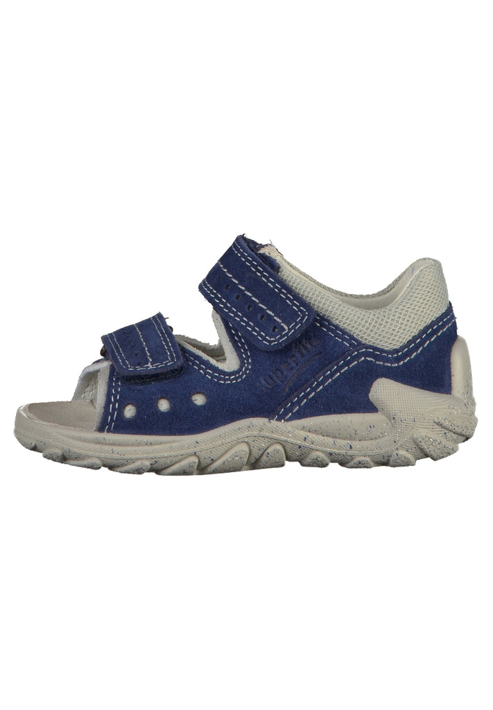 Superfit Sandalen Leder/Textil Blau - surf4shoes