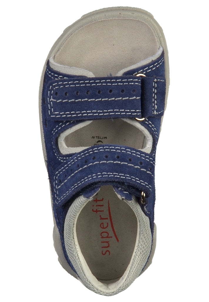 Superfit Sandalen Leder/Textil Blau - surf4shoes
