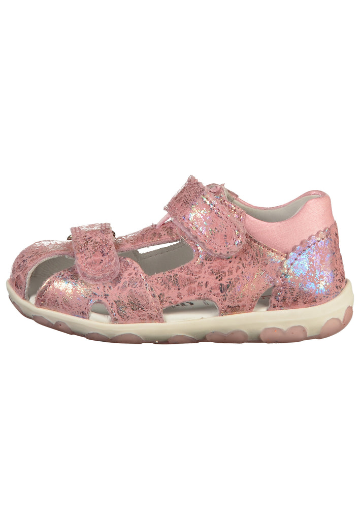 Superfit Sandalen Leder/Textil Rosa - surf4shoes