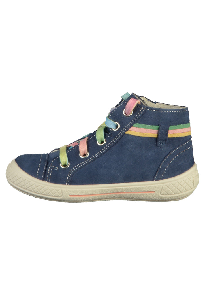Superfit Sneaker Veloursleder Blau - surf4shoes