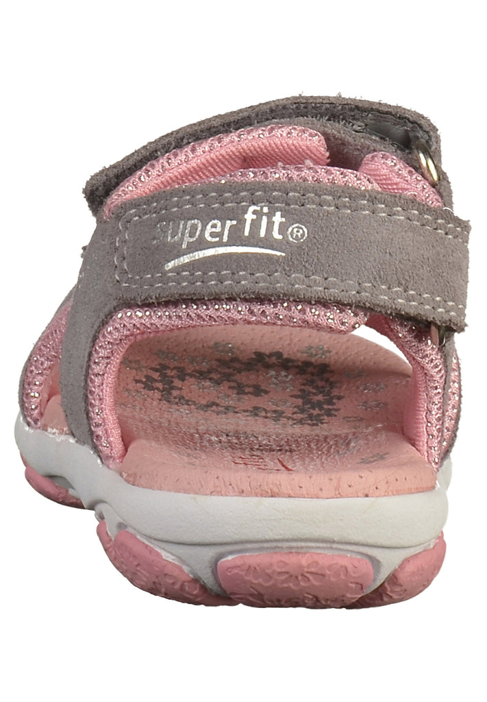 Superfit Sandalen Leder/Textil Grau - surf4shoes