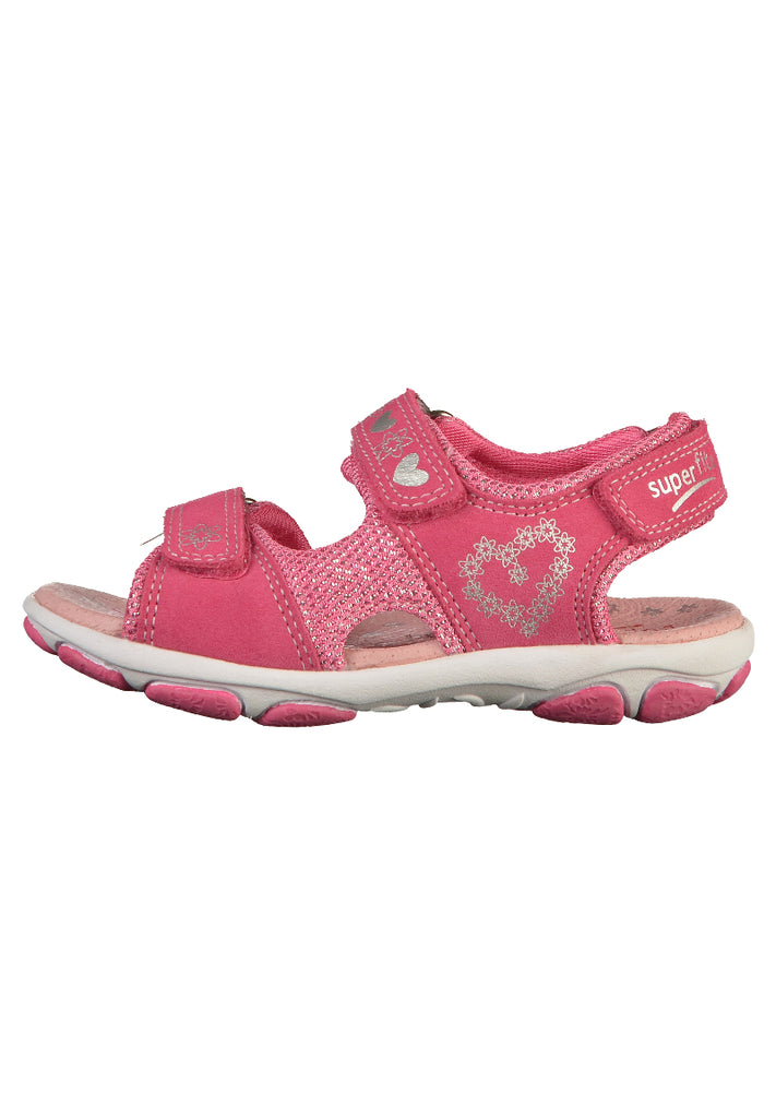 Superfit Sandalen Leder/Textil Pink - surf4shoes