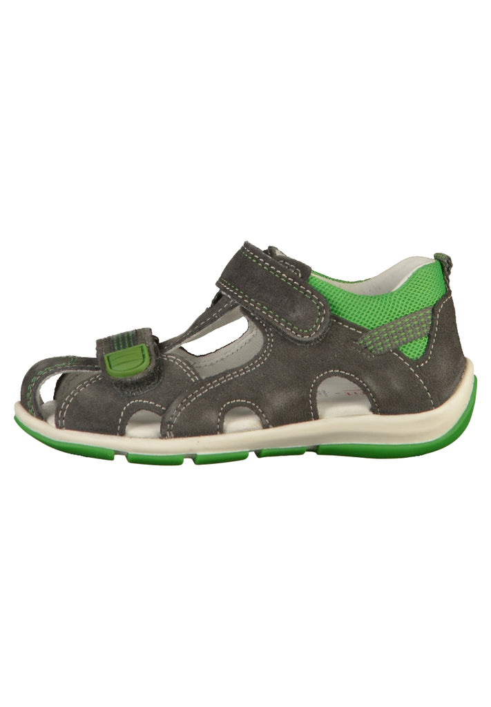 Superfit Sandalen Veloursleder/Textil Stone - surf4shoes