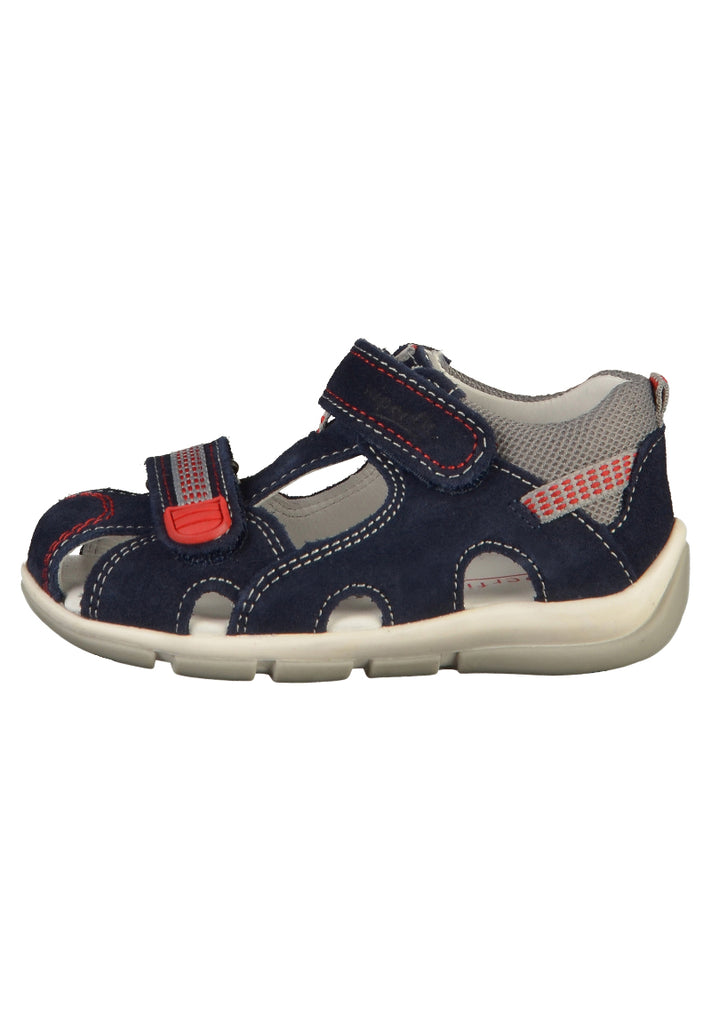 Superfit Sandalen Veloursleder/Textil Ozean - surf4shoes