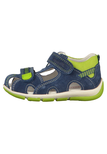 Superfit Sandalen Veloursleder/Textil Blau - surf4shoes