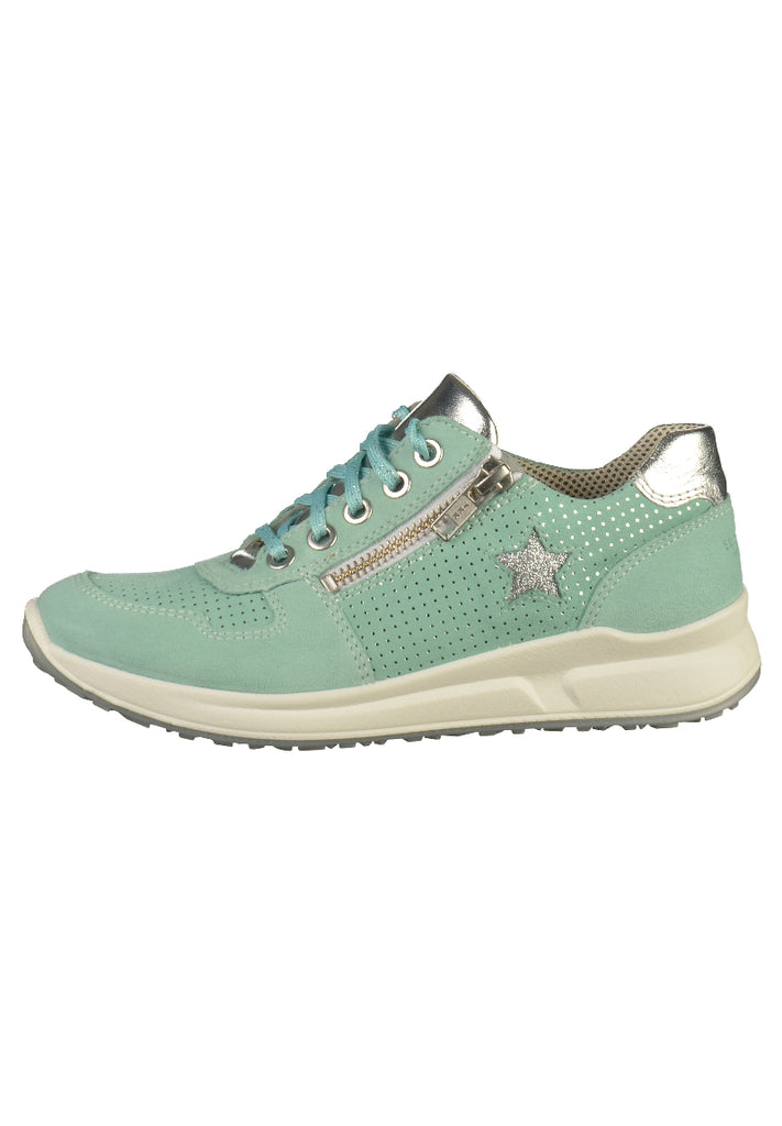 Superfit Sneaker Veloursleder/Textil Mint - surf4shoes