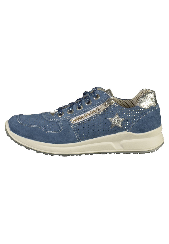 Superfit Sneaker Veloursleder/Textil Blau - surf4shoes