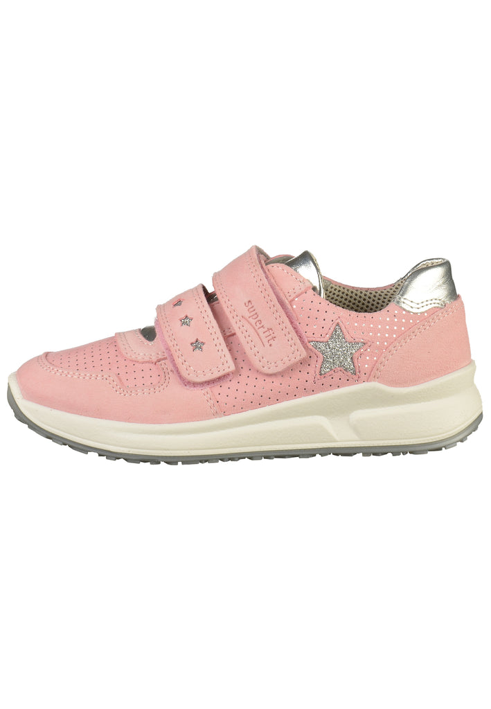 Superfit Sneaker Leder/Textil Rosa - surf4shoes