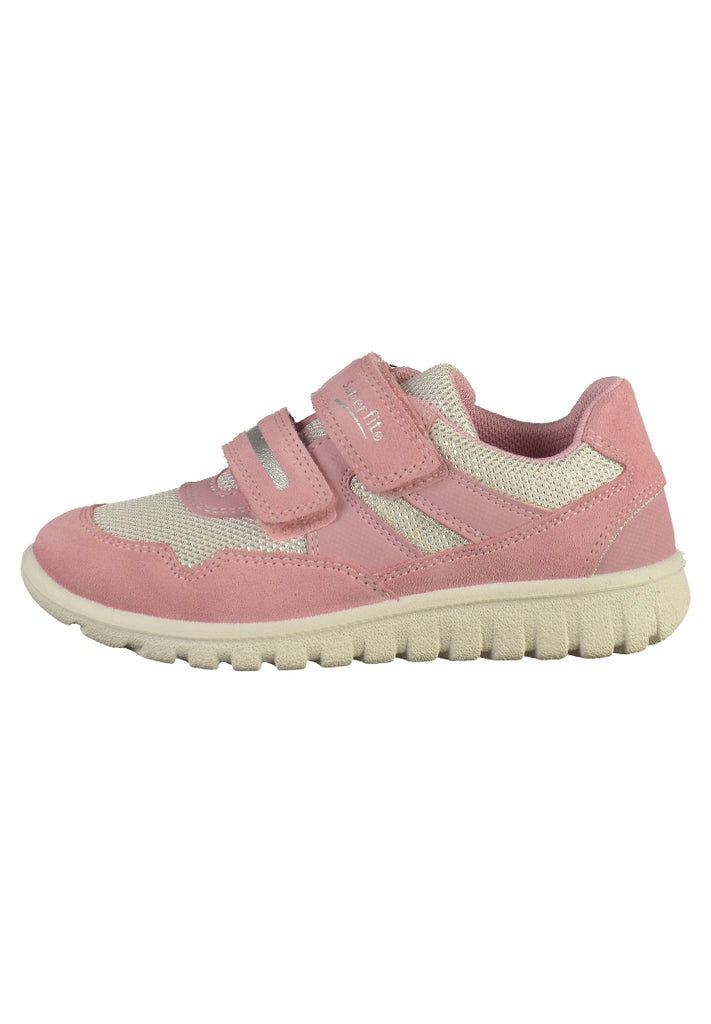 Superfit Sneaker Veloursleder/Textil Rosa - surf4shoes