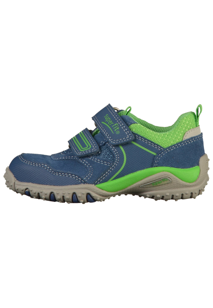 Superfit Sneaker Veloursleder/Textil Dunkelblau - surf4shoes