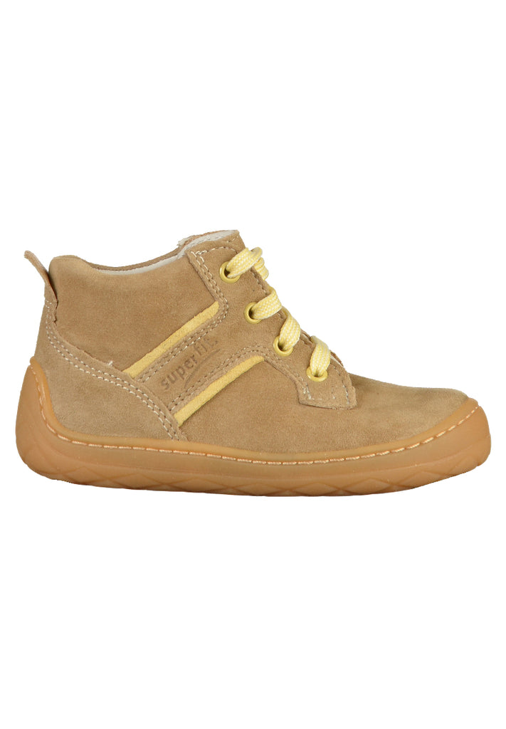 Superfit Halbschuhe Veloursleder Beige - surf4shoes